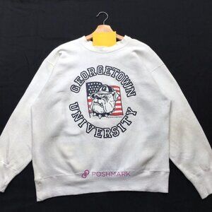 Vintage University Georgetown Hoyas Sweatshirt shirt richardinc